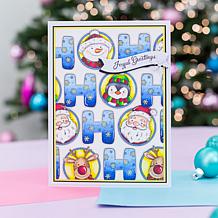 "As Is" Crafter's Companion "O" Christmas Stamp and Pen Set