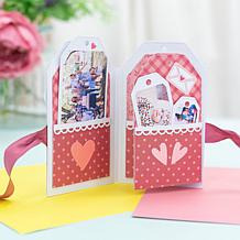 "As Is" Crafter's Companion Stitched Edge Nesting Die Stamp, Flag a...