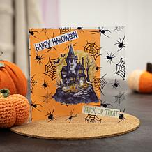 "As Is" Crafter's Companion Trick or Treat Foiled Acetate - 12 Sheets