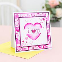 "As Is" Crafter's Companion Watercolor Stamp and Paint Kit