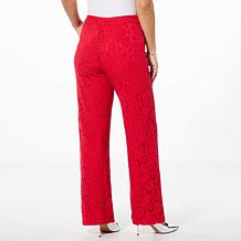 "As Is" Curations Lined Lace Pant with Pockets