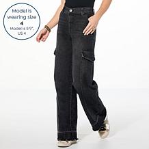 "As Is" Democracy "Ab"solution® Skyrise Wide Leg Cargo Pant