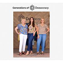 "As Is" Democracy "Ab"solution® Straight Leg Denim Ankle Jean