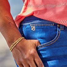 "As Is" DG2 by Diane Gilman Coolmax® Stretch Denim Essential Crop Jean