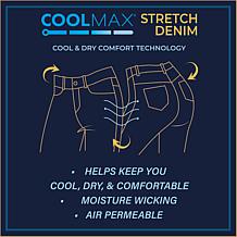 "As Is" DG2 by Diane Gilman Coolmax® Stretch Denim Essential Crop Jean