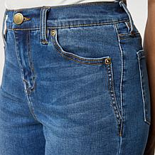"As Is" DG2 by Diane Gilman Lux Touch Denim Straight-Leg Jean