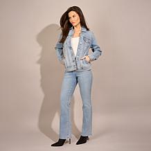 "As Is" DG2 by Diane Gilman New Classic Stretch Crystal Trimmed Den...