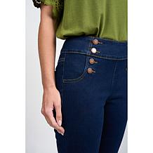 "As Is" DG2 by Diane Gilman New Classic Stretch Denim Bootcut Sailo...