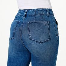 "As Is" DG2 by Diane Gilman New Classic Stretch Denim Pull-On Flare...