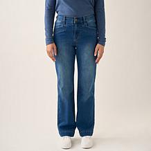 "As Is" DG2 by Diane Gilman New Classic Stretch Denim Trouser Jean