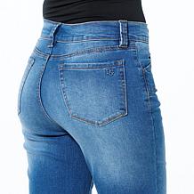 "As Is" DG2 by Diane Gilman New Classic Stretch Denim Trouser Jean