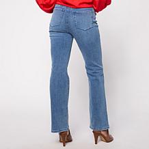 "As Is" DG2 by Diane Gilman New Classic Stretch Medallion Flare Jean