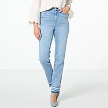 "As Is" DG2 by Diane Gilman New Classic Stretch Novelty-Hem Straigh...