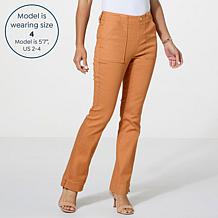 "As Is" DG2 by Diane Gilman Stretch Perfect Twill Denim Bootcut Jean