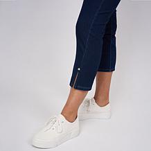 "As Is" DG2 by Diane Gilman Super Stretch Knit Denim Crop Jegging
