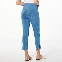 "As Is" DG2 by Diane Gilman Superstretch Knit Denim Slim & Sleek Cr...
