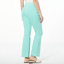 "As Is" DG2 by Diane Gilman Virtual Denim Comfort Waist Bootcut Jean