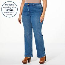 "As Is" DG2 by Diane Gilman Virtual Stretch Angled Pocket Trouser Jean