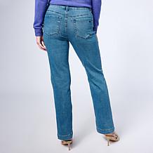 "As Is" DG2 by Diane Gilman Virtual Stretch Angled Pocket Trouser Jean