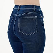 "As Is" DG2 by Diane Gilman Virtual Stretch Denim Bootcut Crop Jean