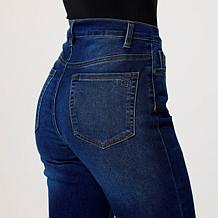 "As Is" DG2 by Diane Gilman Virtual Stretch Denim Straight Leg Crop...
