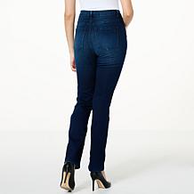 "As Is" DG2 by Diane Gilman Virtual Stretch Straight-Leg Jean 
