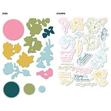 "As Is" Diamond Press Beautiful Day Stamp and Die Kit