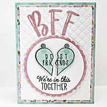 "As Is" Diamond Press Girl Squad Stamp and Die Kit