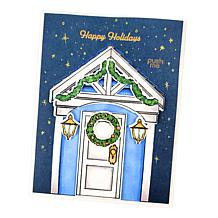 "As Is" Diamond Press Home for the Holidays Stamp and Die Kit