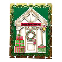 "As Is" Diamond Press Home for the Holidays Stamp and Die Kit