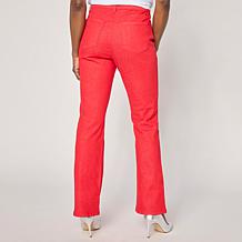 "As Is" Diane Gilman New Classic Stretch Heart Studded Bootcut Jean