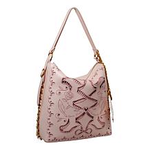 "As Is" DiFerdinando Ribbon Reverie Convertible Hobo to Backpack
