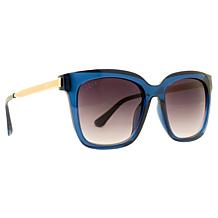 "As Is" Diff Eyewear Hailey Oversized Sunglasses with Cleaning Kit