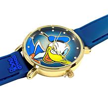 "As Is" Disney Donald Duck 90th Anniversry Special Edition Strap Watch