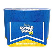 "As Is" Disney Donald Duck 90th Anniversry Special Edition Strap Watch