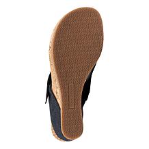 "As Is" Donald Pliner Gyer Buckle Wedge Sandal