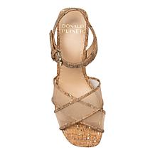 "As Is" Donald Pliner Joel Mesh Quarter-Strap Dress Sandal
