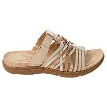 "As Is" easy spirit Mindi Woven Leather Sandal