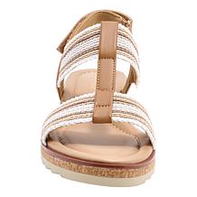 "As Is" easy spirit Selene Low Wedge Sandal