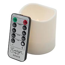 "As Is" Emryn House Lantern with LED Candle and Remote