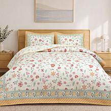 "As Is" Emryn House Panel Print 3-piece Quilt Set