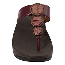 "As Is" FitFlop Halo Metallic Toe-Post Sandal