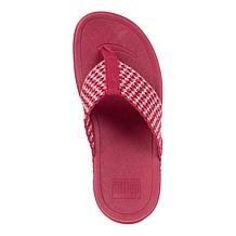 "As Is" Fitflop Surfa Multi-Tone Webbing Toe-Post Flip-Flops