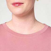 "As Is" G by Giuliana Cotton Jersey Top