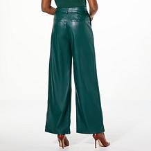 "As Is" G by Giuliana Faux Leather Trouser