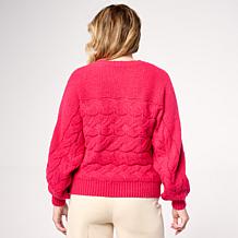 "As Is" G by Giuliana Full Fashion Solid Sweater