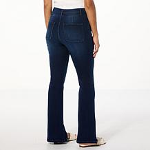 "As Is" G by Giuliana G-Soft Denim Flare-Leg Jean