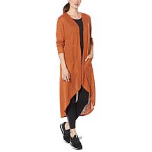 "As Is" G by Giuliana Hi-Low Duster Cardigan