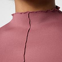 "As Is" G by Giuliana Knit Top with Purl Stitch