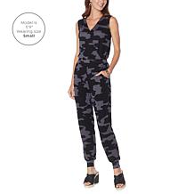 "As Is" G by Giuliana LounGy SoSoft Knit Jogger Jumpsuit